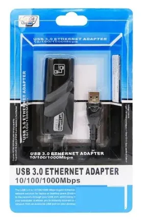 Adaptador Rj45 Usb 3.0 Gigabit Ethernet 10/100/1000 Mbps