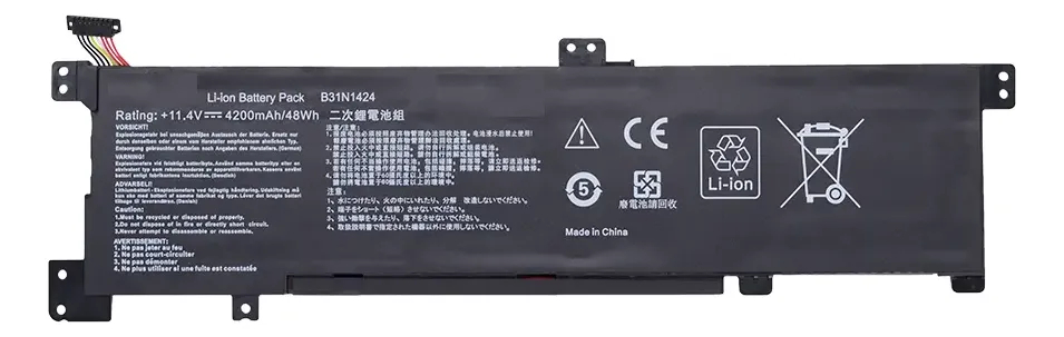 Bateria Asus K401l K401la K401lb K401ub K401uq B31n1424