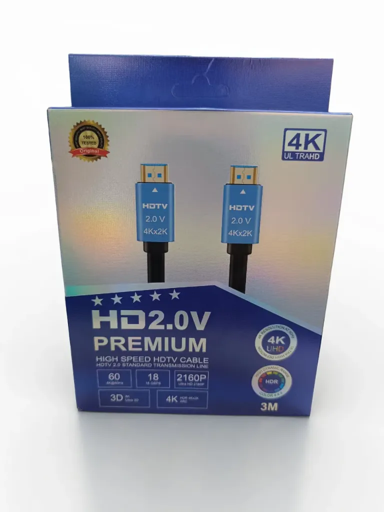 [HDM2] CABLE HDMI PREMIUM 4K 3 MTS