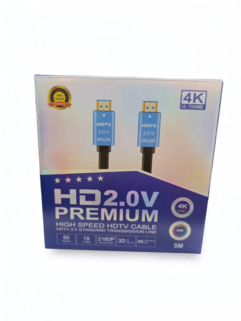 CABLE HDMI PREMIUM 4K 5 MTS