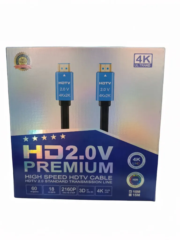 [HDM4] CABLE HDMI PREMIUM 4K 10 MTS
