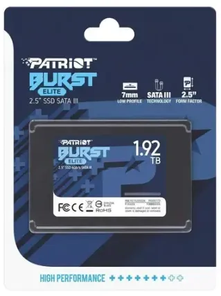 [PAT192] SSD SATA 1.92TB PATRIOT BURST 2.5"