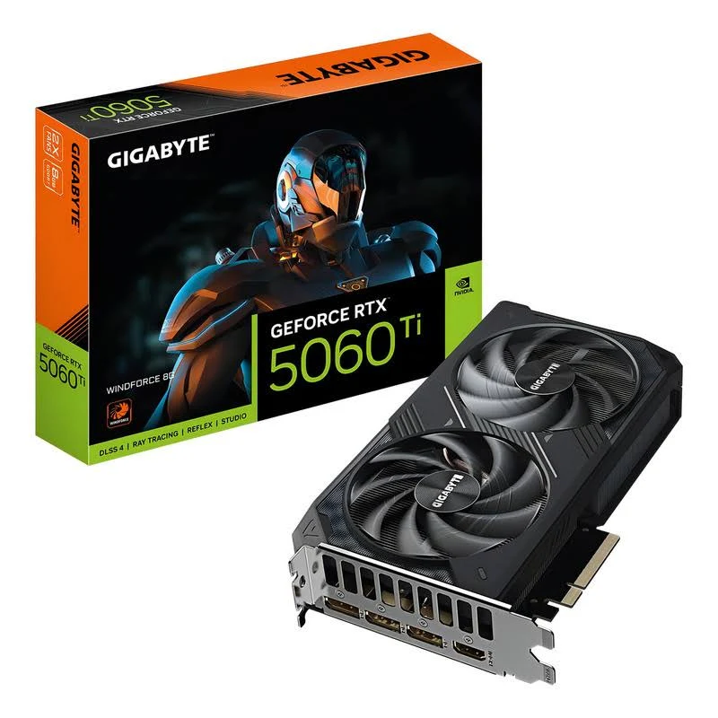 [G5060TI] Tarjeta Gráfica Gigabyte Rtx 5060 Ti 8gb Gddr7