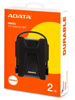 [AHD680] Disco Externo HD680 Antigolpes 2TB Negro Adata