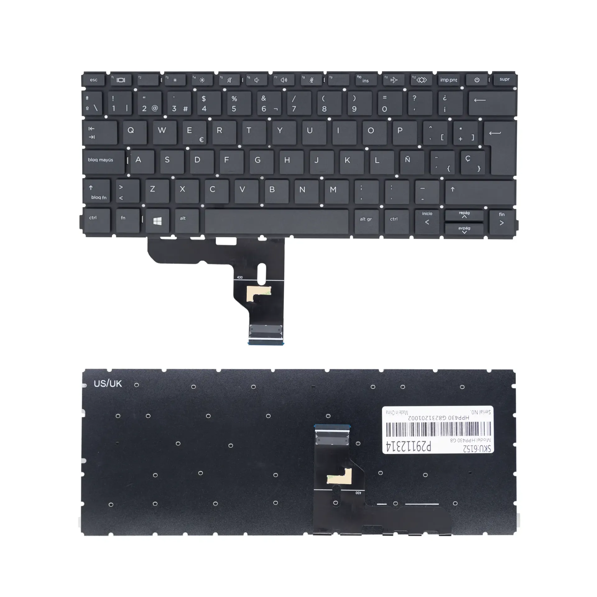 [A05582] TECLADO HP PROBOOK X360 430 G7 G8 435 G7 G8