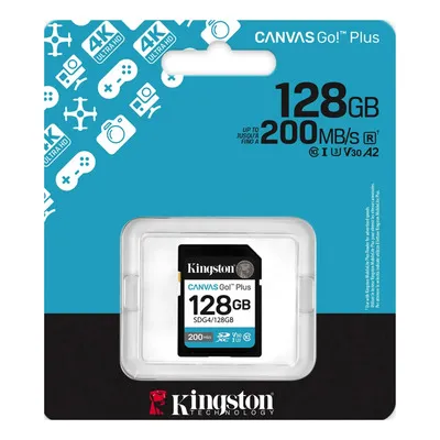 [MSD128V] Memoria Micro SD Kingston 128GB Canvas Go! Plus V30