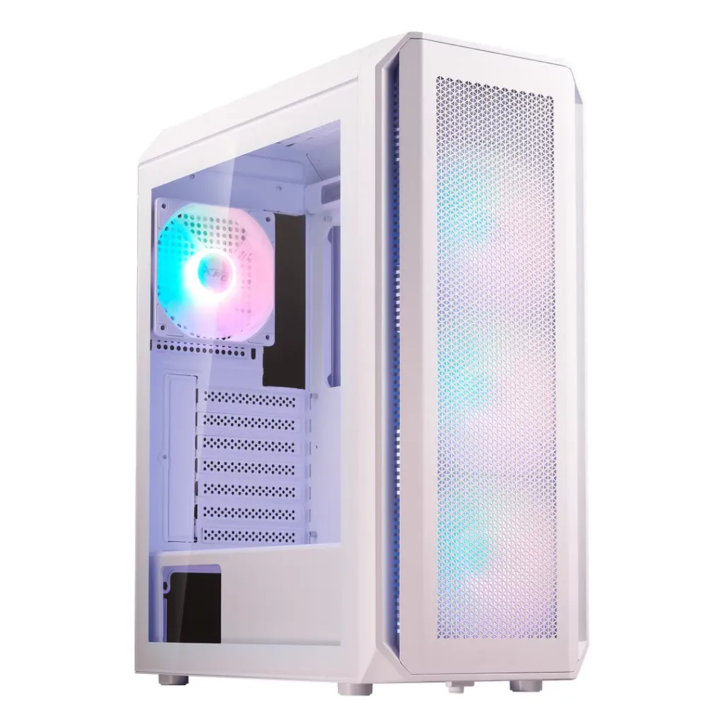 CHASIS XPG VALOR AIR PLUS Blanco ATX con 4 Ventiladores ARGB