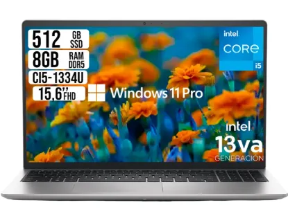 [DELL589] PORTATIL DELL PRO 15 ESSENTIAL INTEL CORE I5 1334U, RAM 8GB DDR4, SSD 512GB, 15,6" FHD WIN 11 PRO