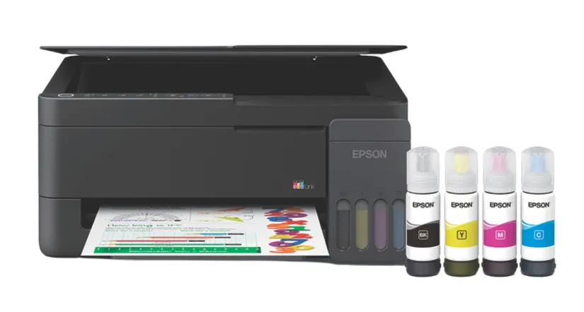 Impresora Multifuncional Epson EcoTank L3351 Wi-Fi Negra