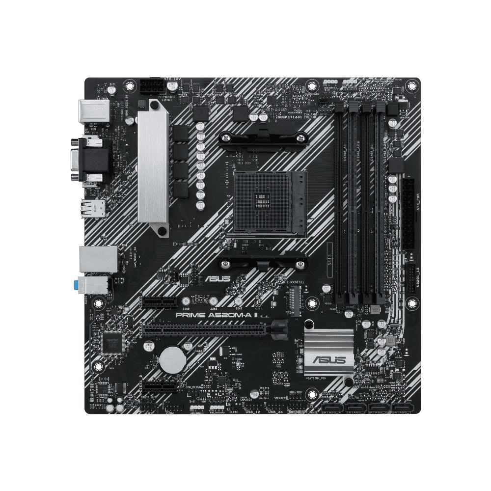 [SPE-34206] ASUS PRIME A520M-A II CSM MIC U3,2 A.V.R PCIEXP 4DDR4 RYZ