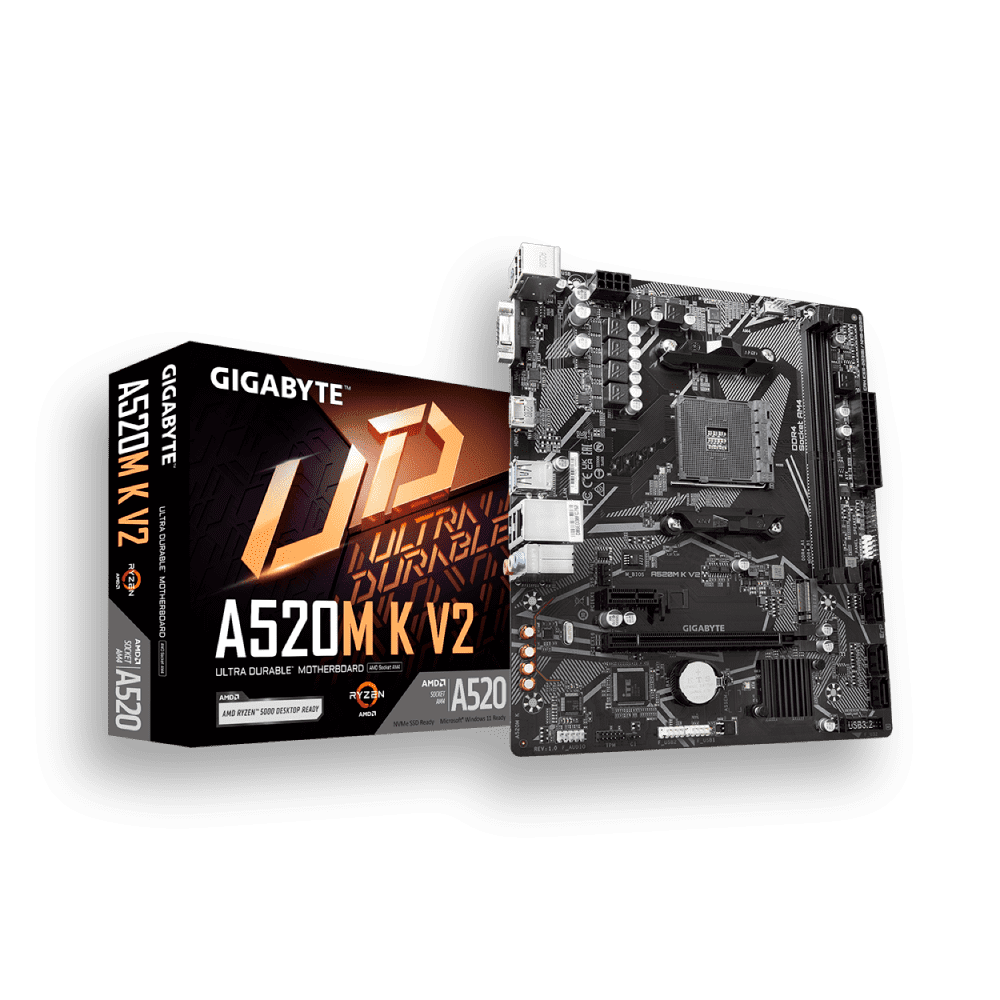[SPE-34251] GIGABYTE A520M-K V2 PCIEX A.V.R USB 3,2 2 DDR4 RYZ
