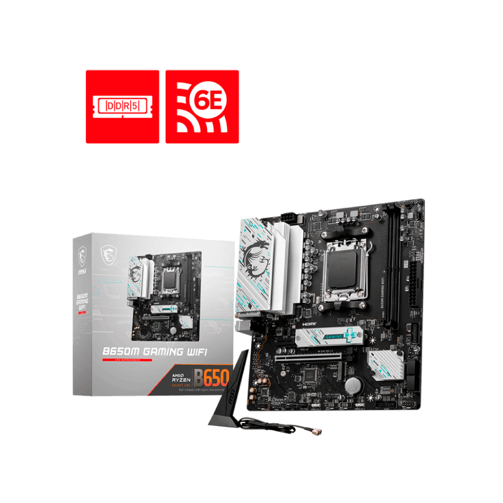 [SPE-34283] MSI B650M GAMING WiFi Pciex HDMI USB 3,2 2DDR5 RYZ
