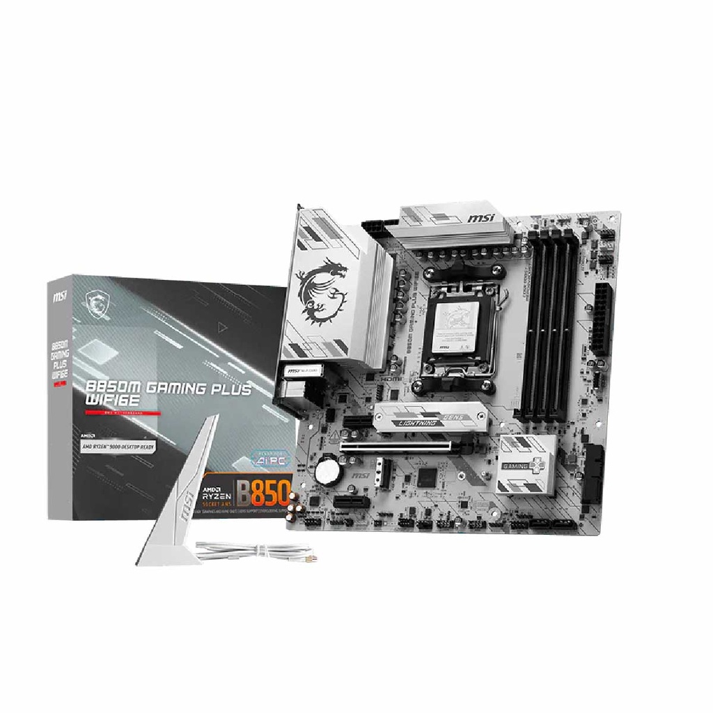 MSI B850M GAMING PLUS WIFI 6E GPU PCI 5,0 4DDR5 RYZ