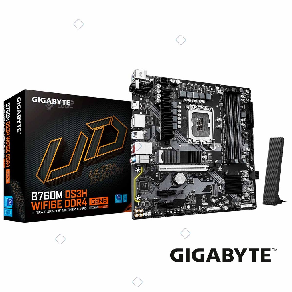 [SPE-33402] GIGABYTE B760M DS3H WIFI6E GEN5 4DDR5 XII XIII XIV