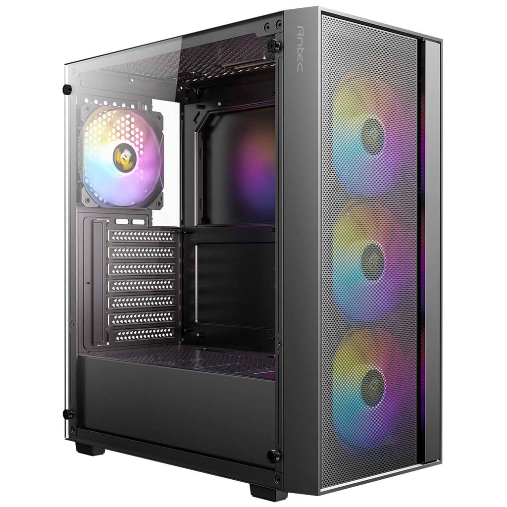 [SPE-16577] CAJA ANTEC AX65 VIDRIO TEMPLADO + 4 ARGB