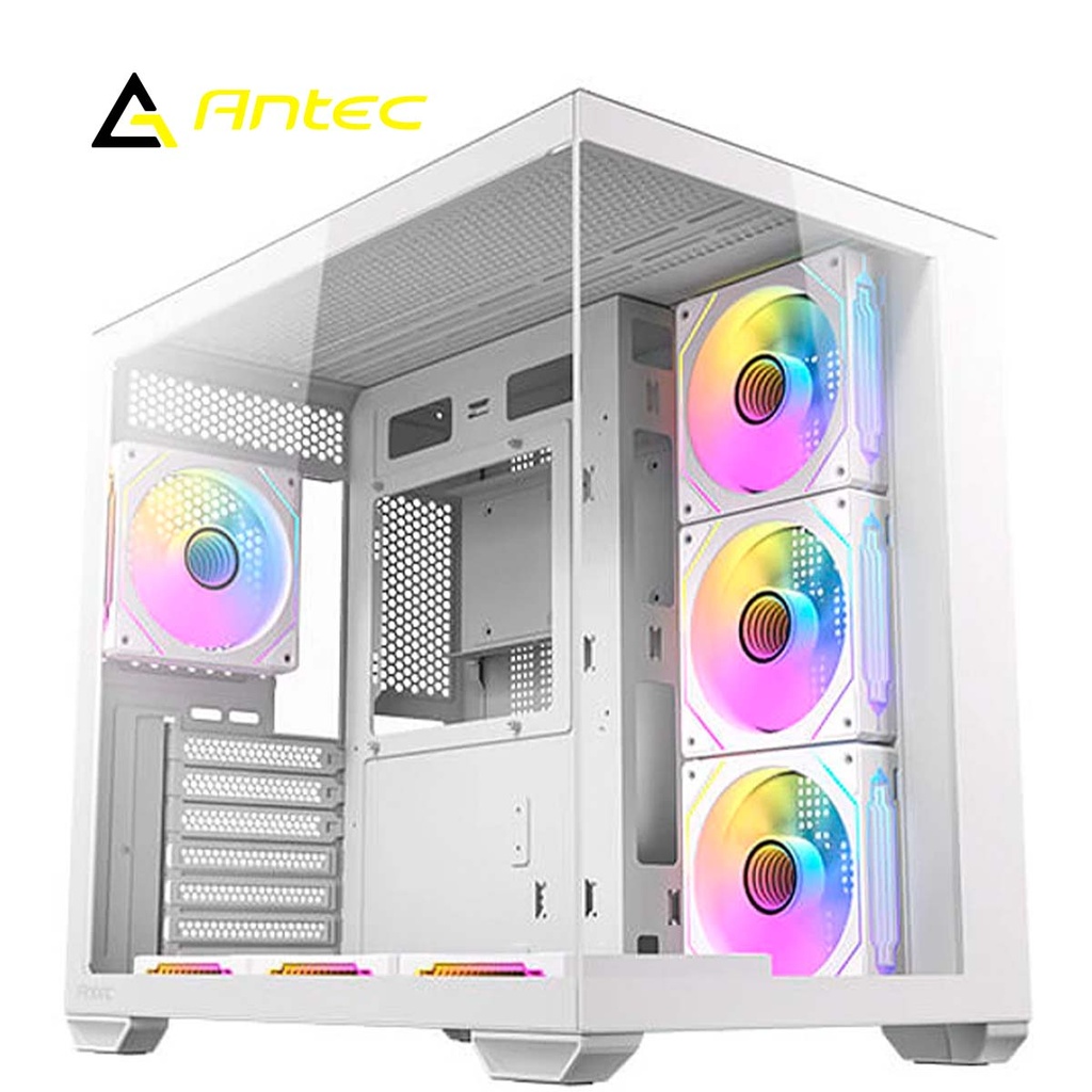 [SPE-16632] CAJA ANTEC CX ESPEJO VIDRIO TEMPLADO + 7 ARGB BLANCO