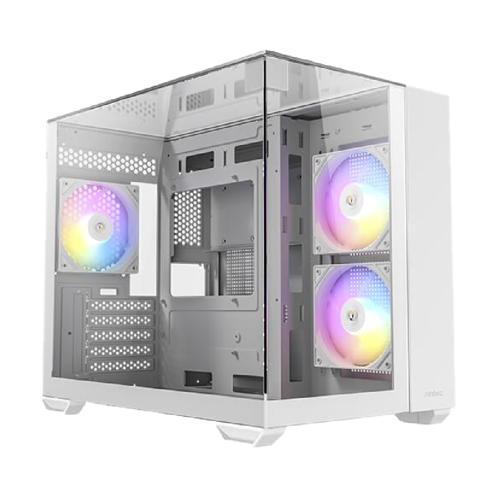 [SPE-16543] CAJA ANTEC CX600M TRIO VID. TEMP. + 3 ARGB BLANCO