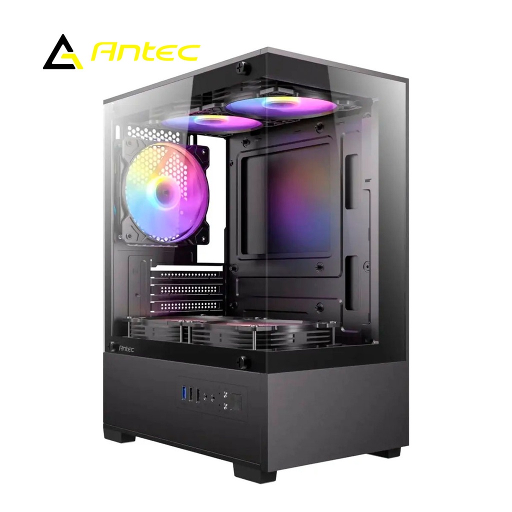 [SPE-16635] CAJA ANTEC VCX100M VIDRIO TEMPLADO + 5 ARGB