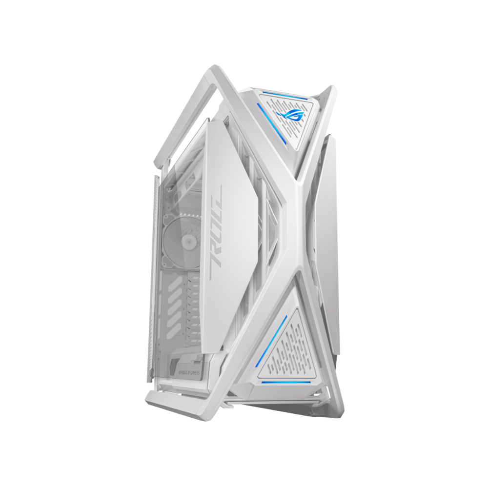 [SPE-16496] CAJA ASUS ROG HYPERION GR701 VID.TEMP. + 4 FAN BLANCA