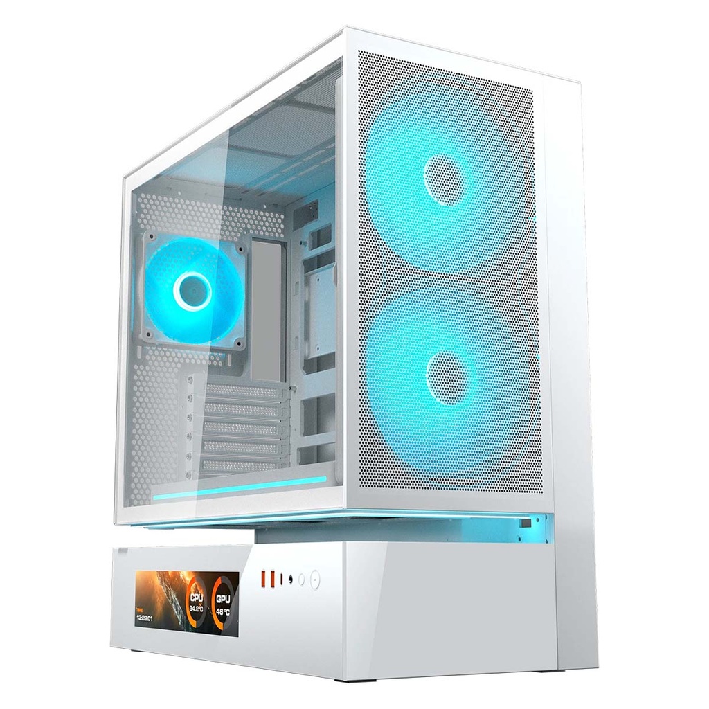 [SPE-16613] CAJA COUGAR CFV235 MESH VISION V.T.+2ARGB 160M + 1ARGB 120M BL