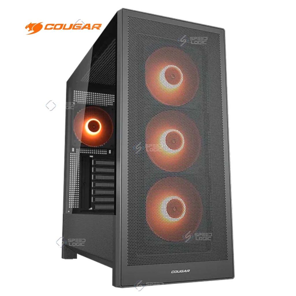 [SPE-16627] CAJA COUGAR MX230 VID. TEMP. + 4 ARGB NEGRA