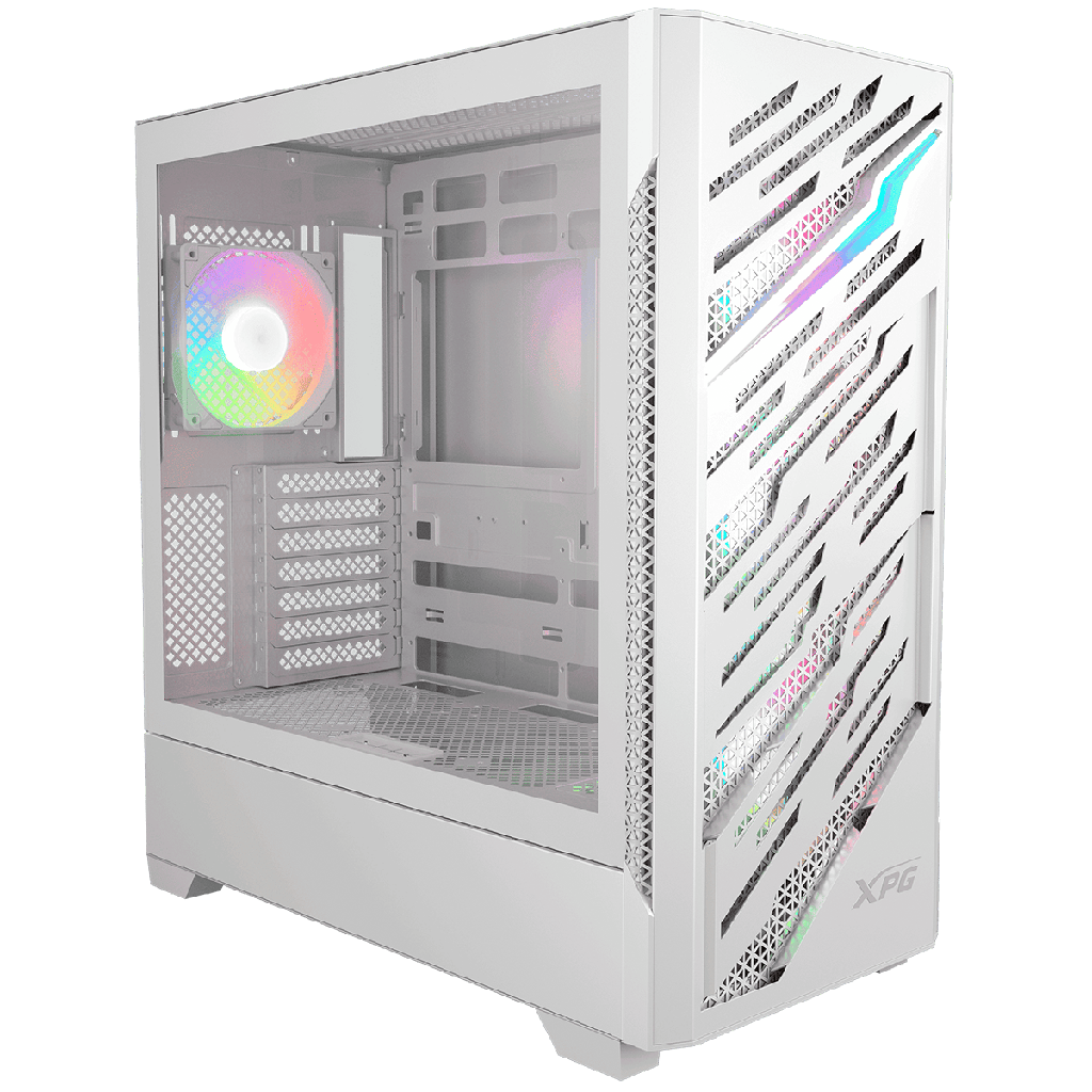 [SPE-16570] CAJA XPG STARKER AIR BTF VID. TEMP. + 4 ARGB BLANCO