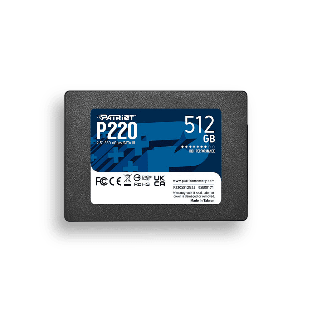 [SPE-12135] SOLIDO SATA (SSD) 512GB P220 PATRIOT