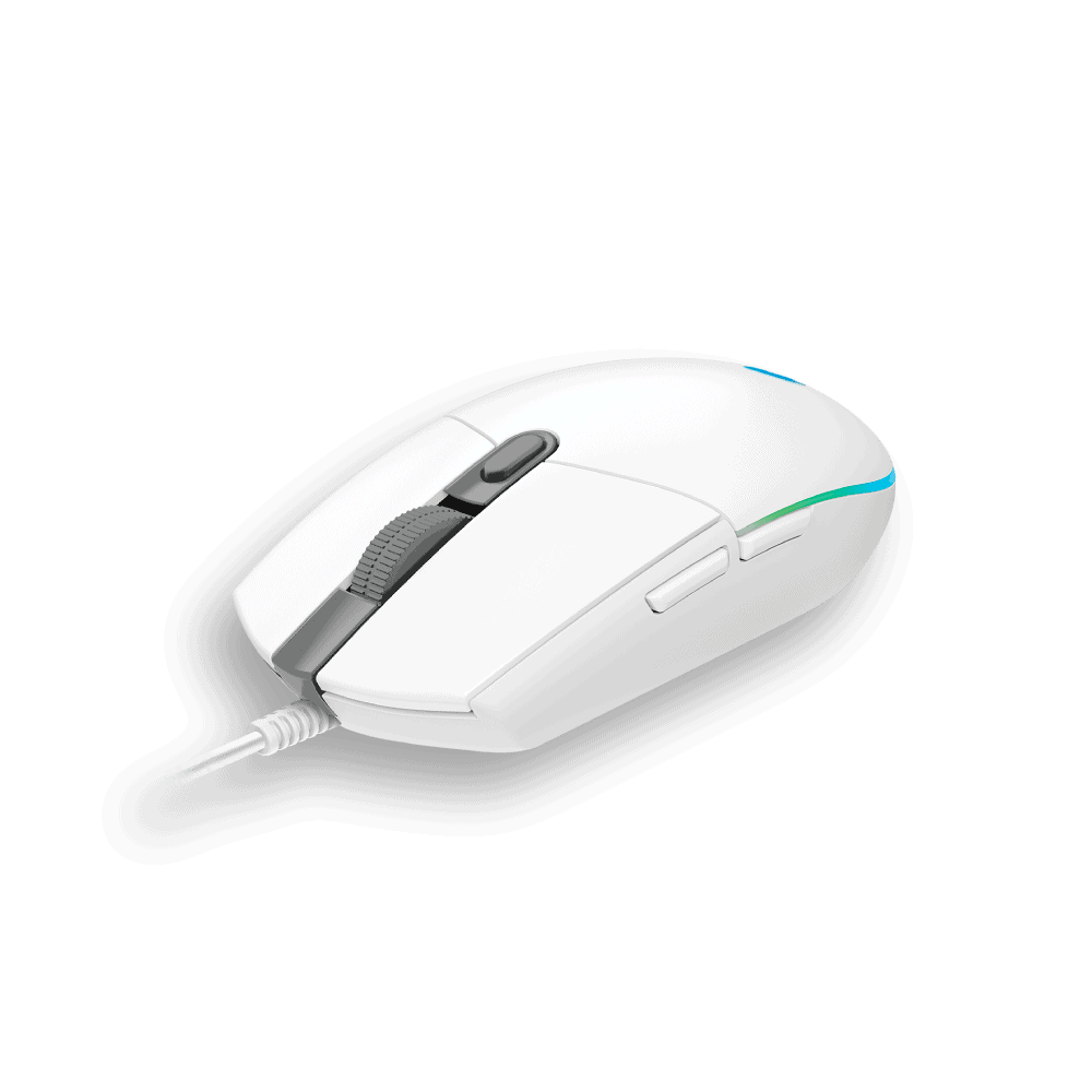 MOUSE LOGITECH G203 LIGHTSYNC RGB BLANCO