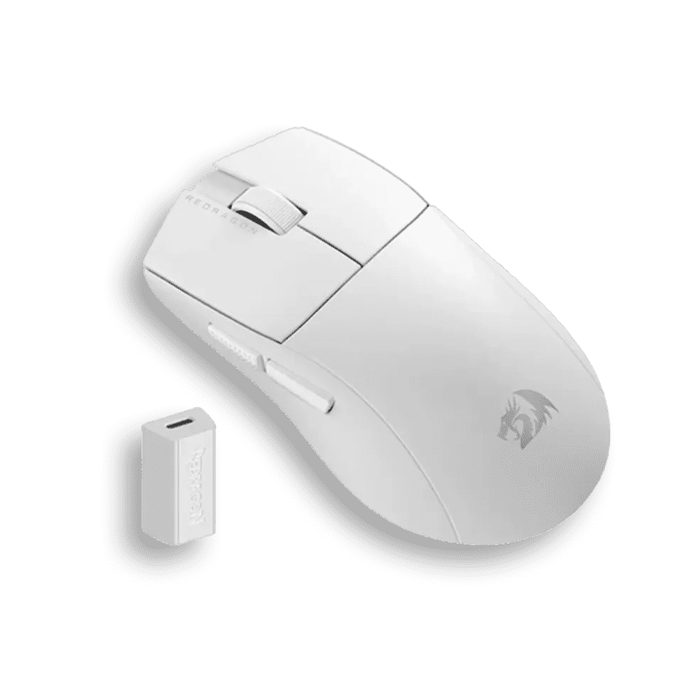 [SPE-19248] MOUSE REDRAGON M916 KING PRO 4K BLANCO BLUETHOOT USB 2.4HZ