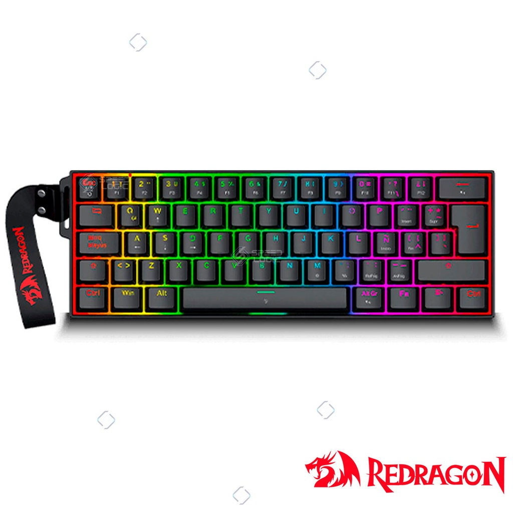 [SPE-20275] TECLADO REDRAGON FIZZ MAGNETICO + K617 RGB-MP